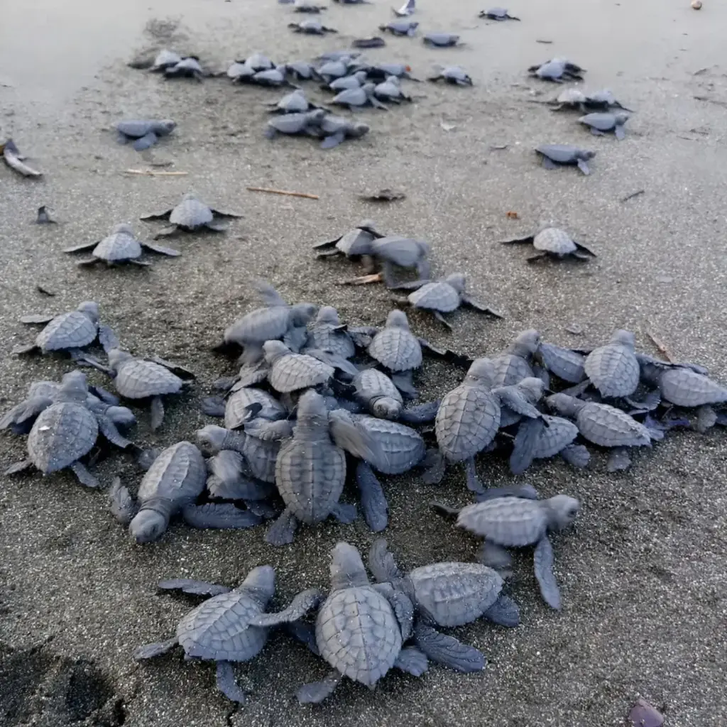 Avistamiento y liberación de tortugas - Isla Cañas 