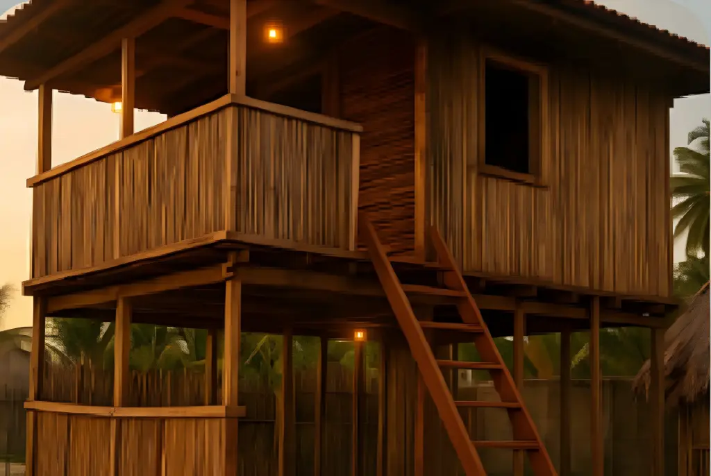 Cabaña Grupal con Terraza en San Blas